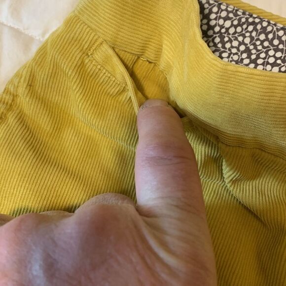 J.CREW, corduroy skirt, mustard yellow, great condition, size 4 - Picture 9 of 14